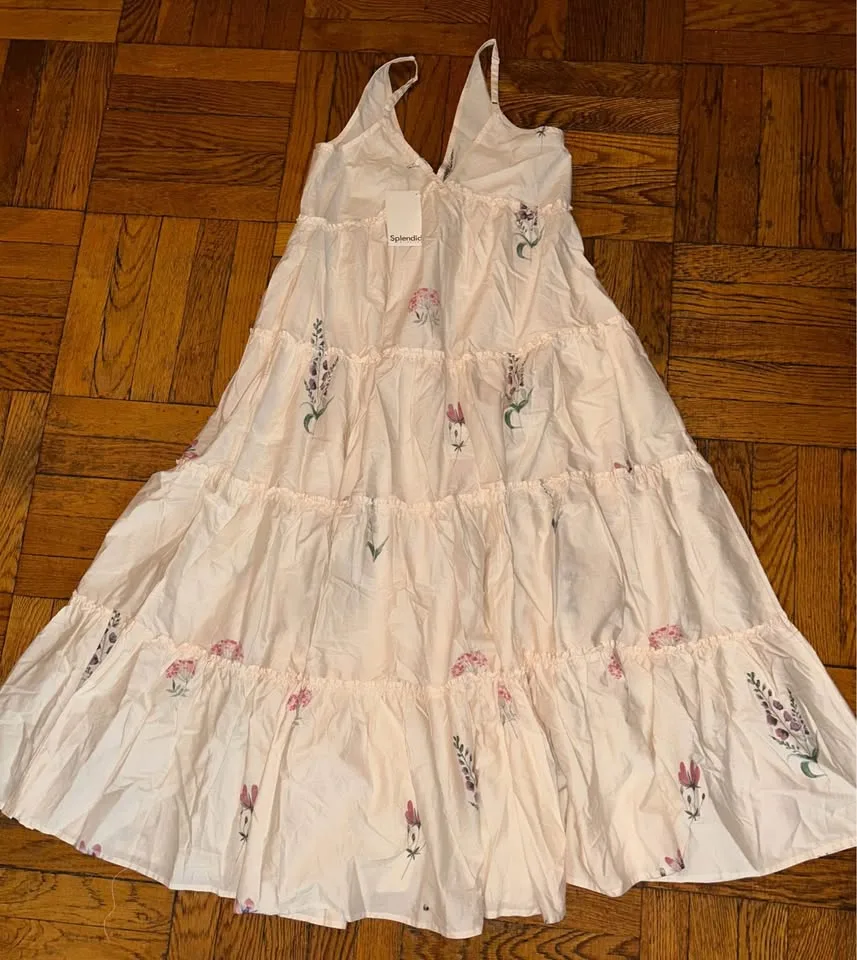 SPLENDID “Blossom” Floral Maxi Dress NWT $248 - SZ XS image indicator(4)