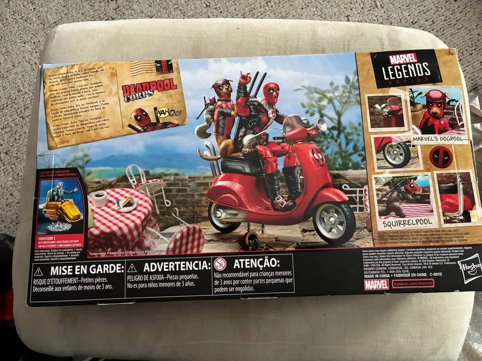 Marvel Legends Ultimate Riders Deadpool Corps w/ Scooter Figure - photo 2