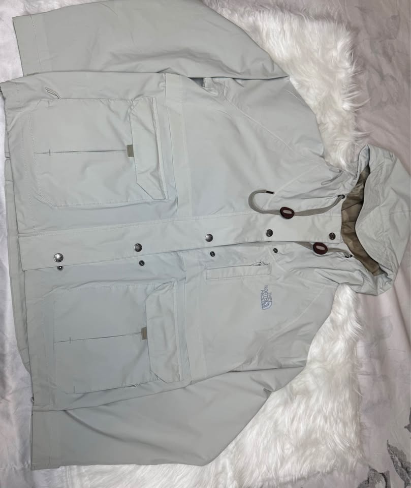 North Face Hooded Rain Jacket/Windbreaker/Athletic Jacket - photo 2