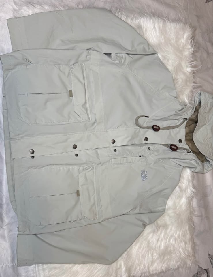North Face Hooded Rain Jacket/Windbreaker/Athletic Jacket - photo 3