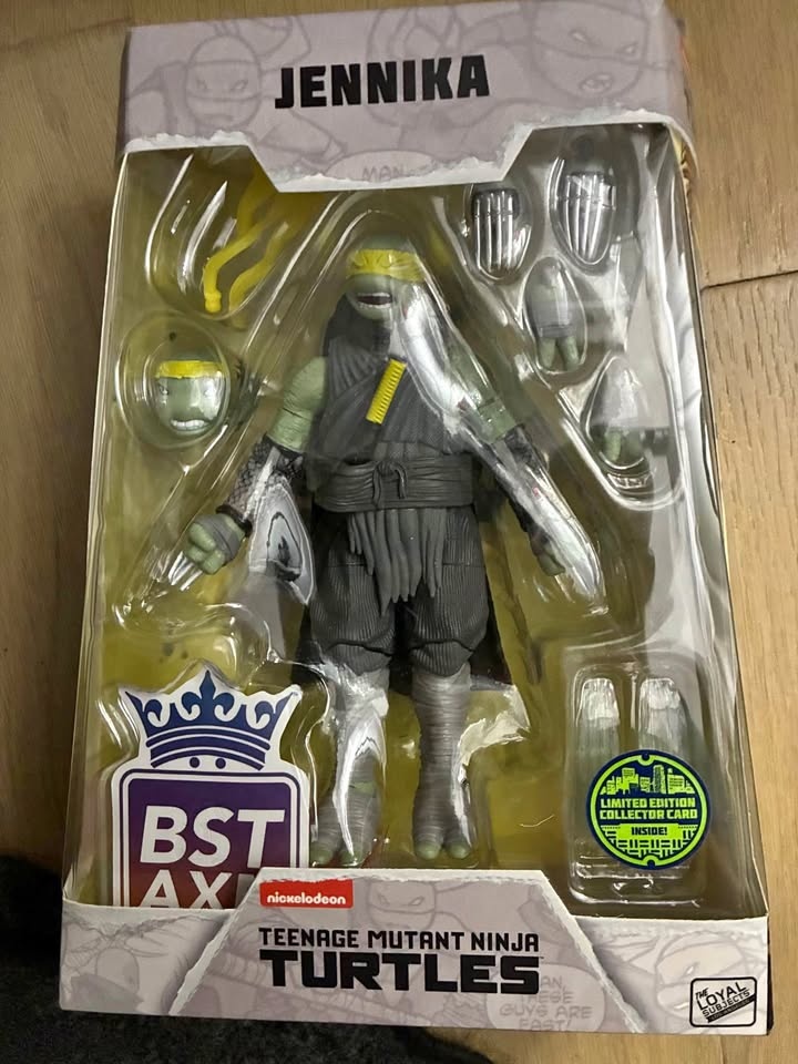 BST AXN TMNT Jennika IDW Comics Action Figure