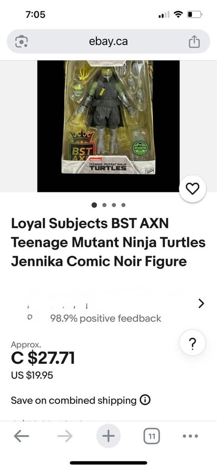BST AXN TMNT Jennika IDW Comics Action Figure - photo 3
