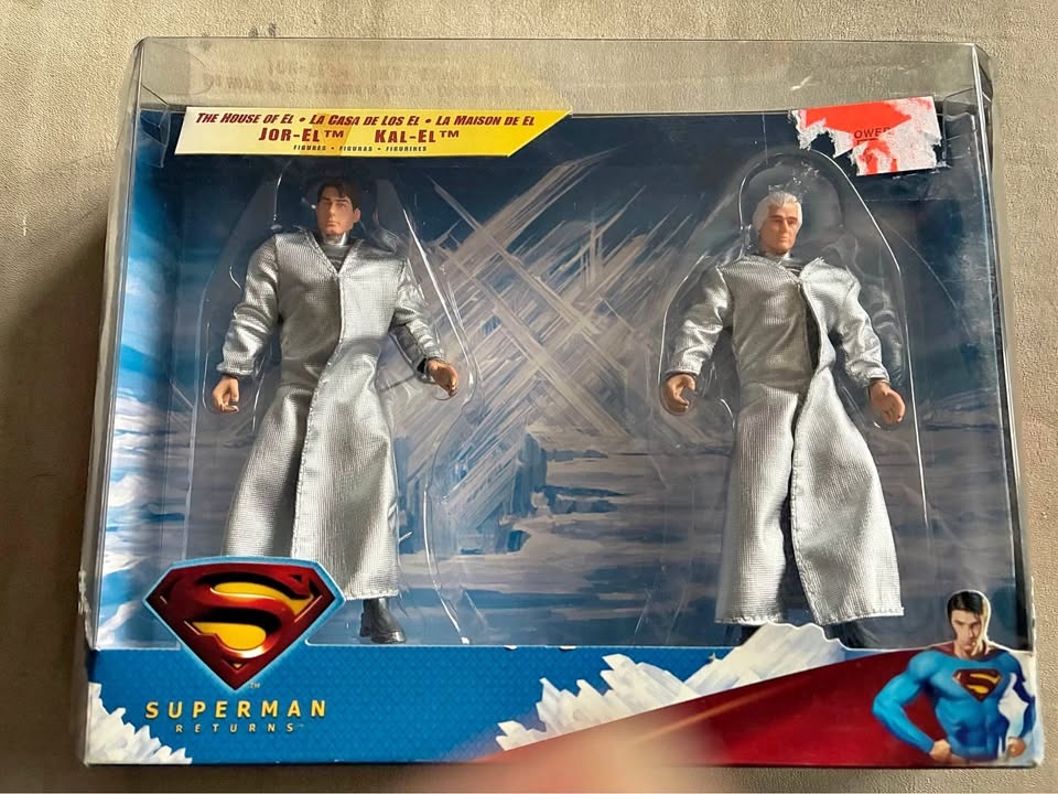 Mattel Superman Returns House of El Action Figure 2-Pack