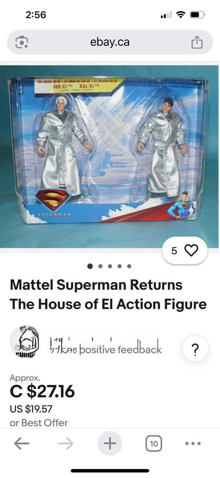 Mattel Superman Returns House of El Action Figure 2-Pack - photo 2