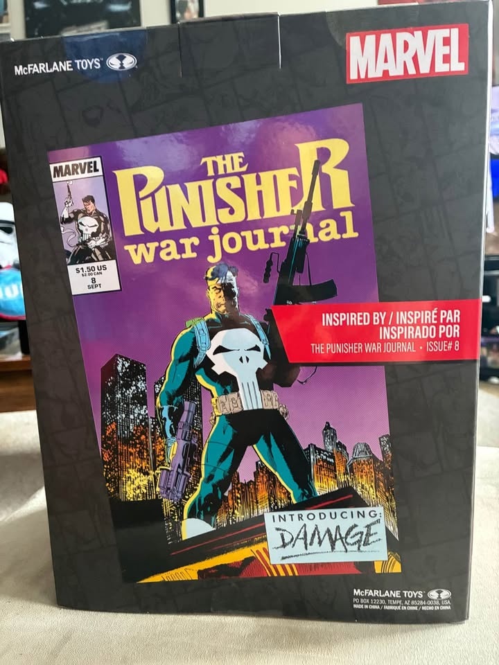 McFarlane Marvel The Punisher 1:6 Posed Figure NIB - photo 2