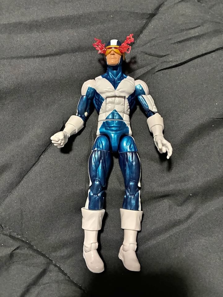 Marvel Legends CYCLOPS Retro Uncanny X-Men Wave Loose Vintage Bl