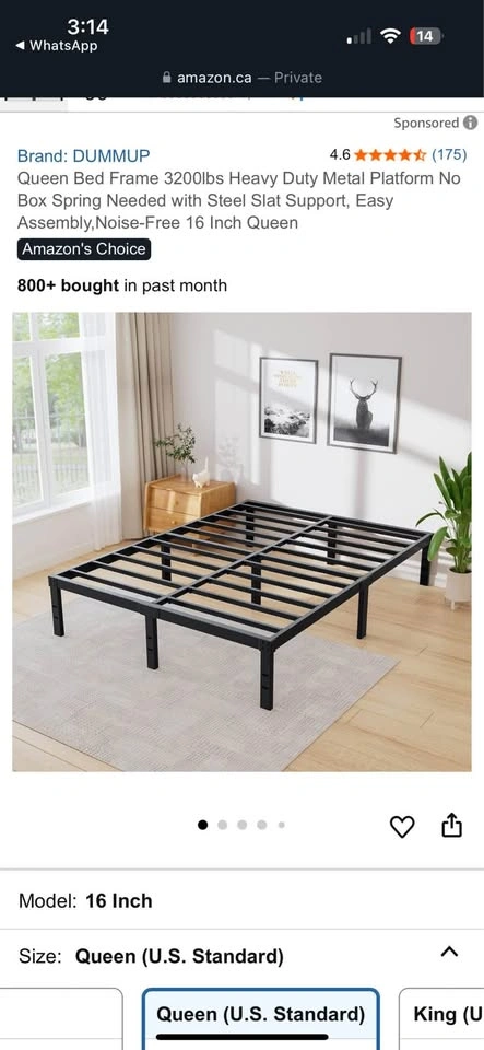 Queen Bed Frame - photo 2