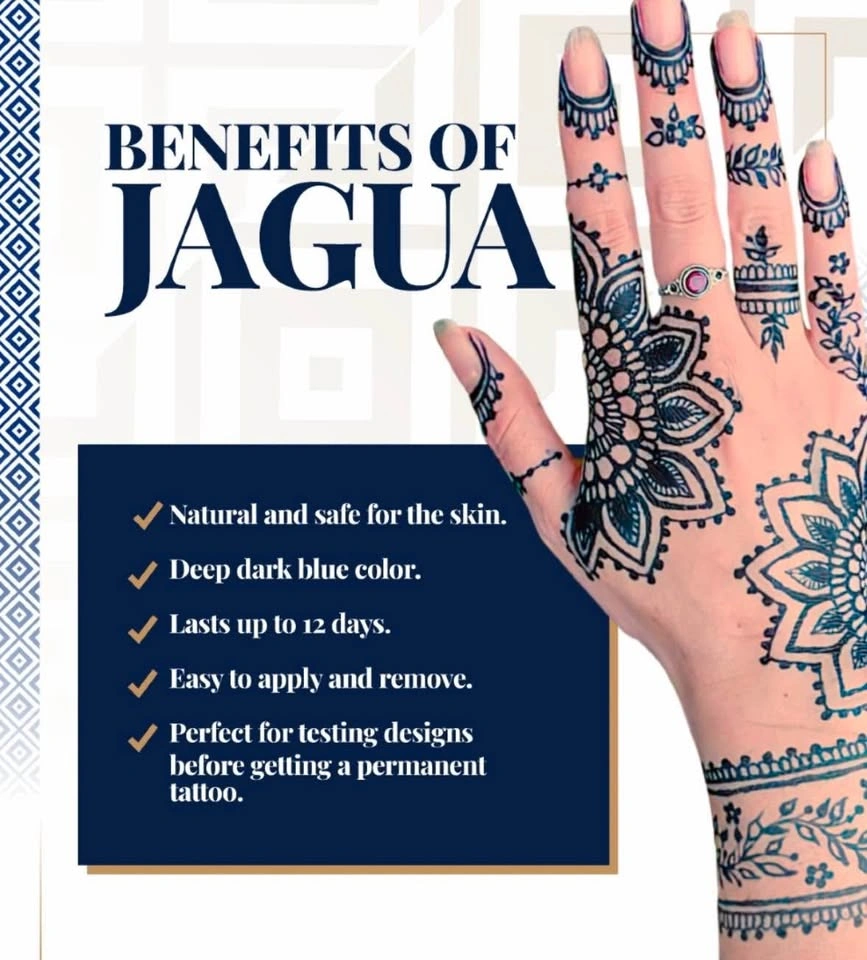 Jagua Temporary Tattoo - photo 3