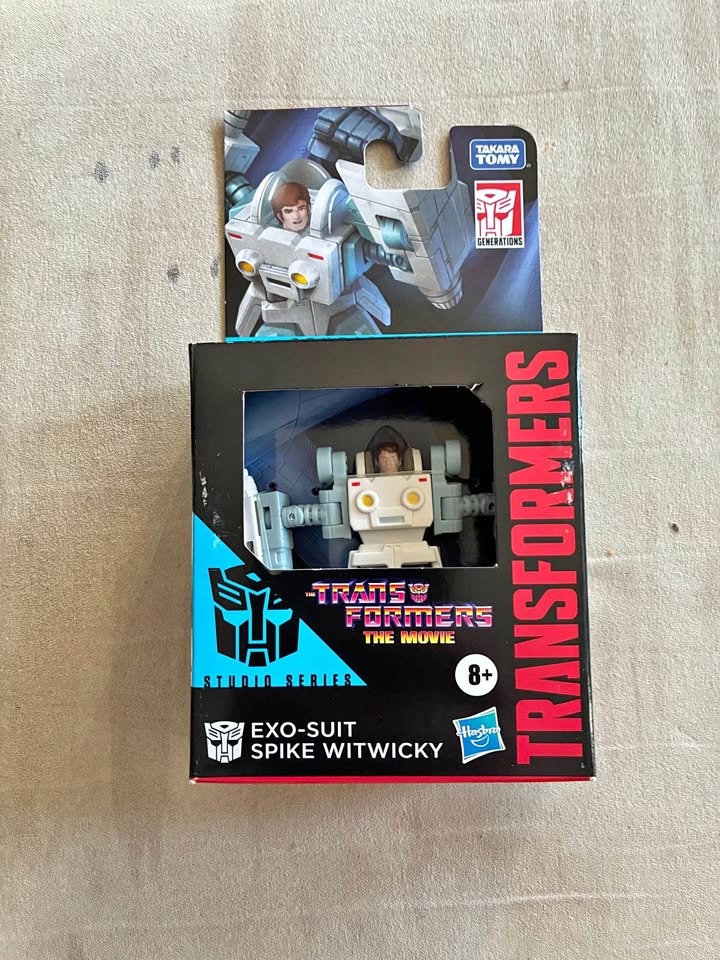 Transformers Studio Series 86 Exo Suit Spike Witwicky Action Fig
