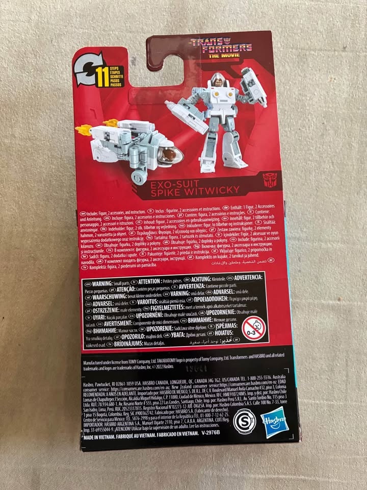 Transformers Studio Series 86 Exo Suit Spike Witwicky Action Fig - photo 2
