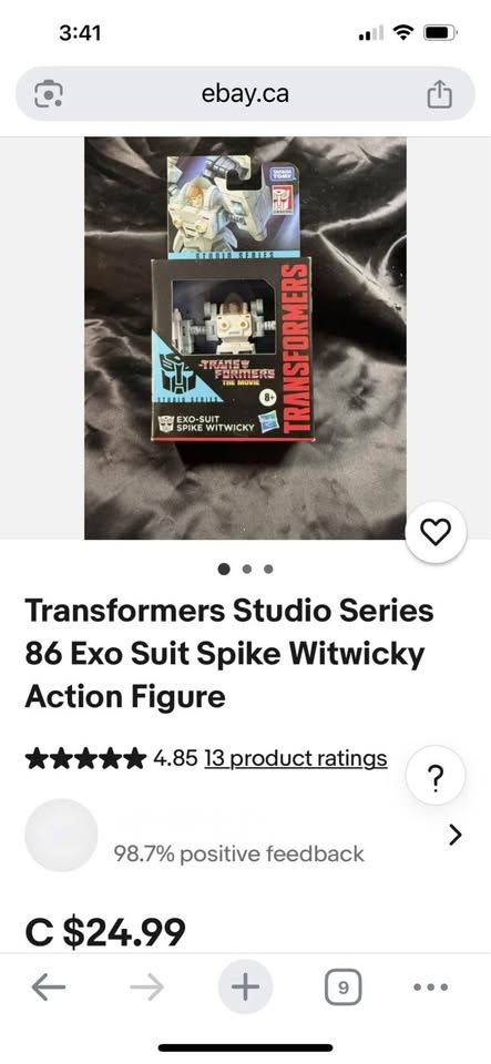 Transformers Studio Series 86 Exo Suit Spike Witwicky Action Fig - photo 5