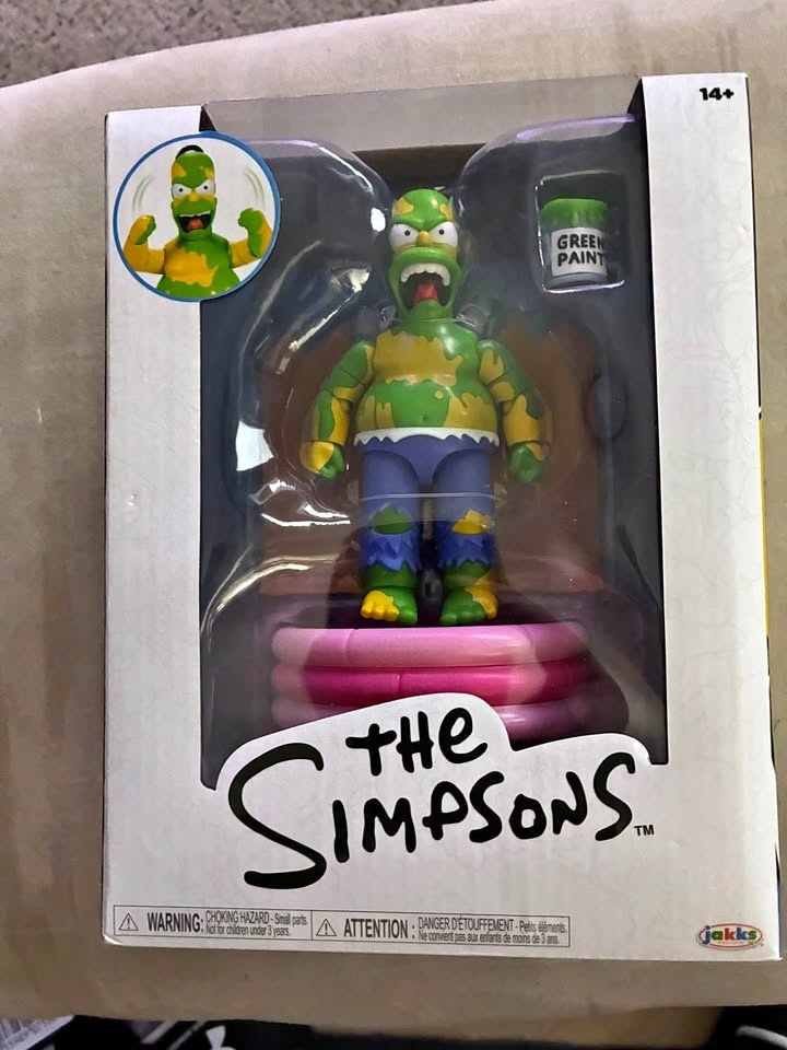 The Simpsons Furious Homer Action Figure by Jakks Pacific
