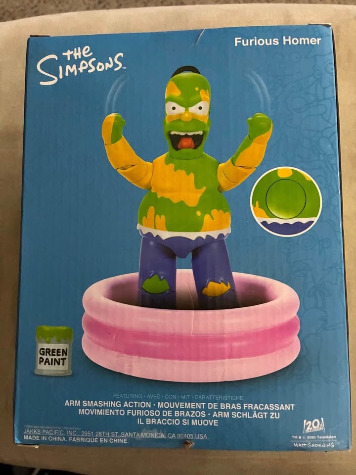 The Simpsons Furious Homer Action Figure by Jakks Pacific - photo 2