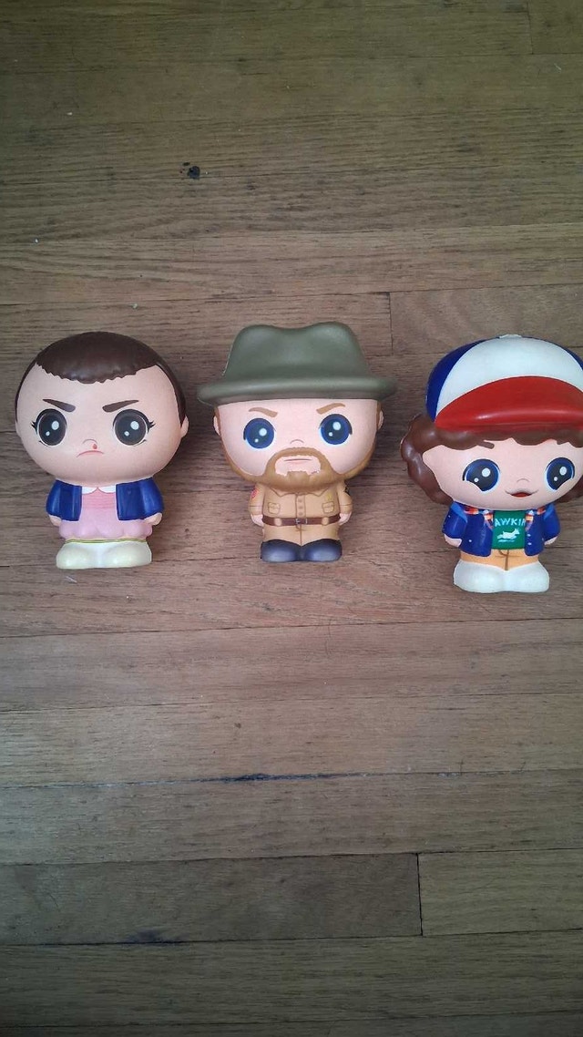 Stranger Things Soft 'n Slo Squishies