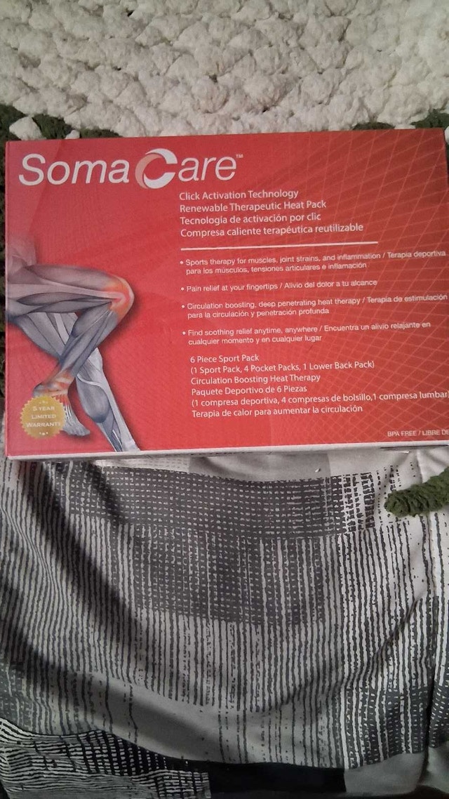 SomaCare Click Activation Technology Renewable Therapeutic Heat