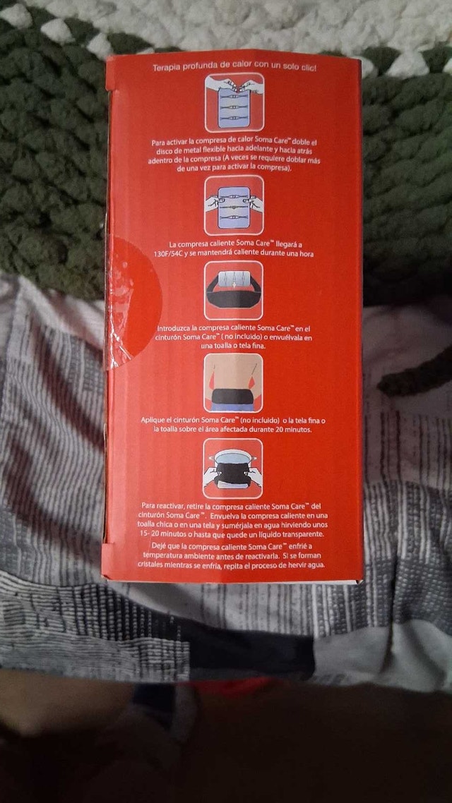 SomaCare Click Activation Technology Renewable Therapeutic Heat - photo 2