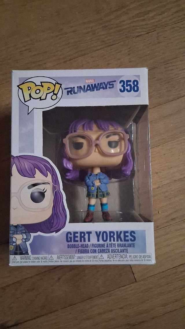 Funko Pop! Marvel Runaways Gert Yorkes #358