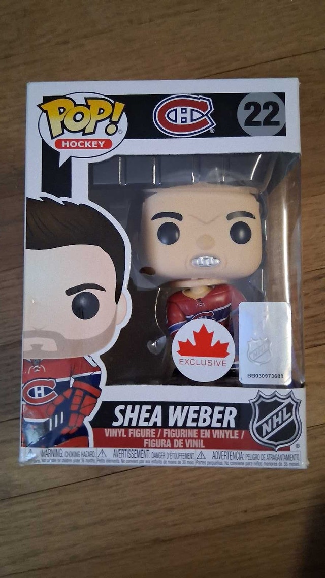 Funko Pop! Montreal Canadiens Shea Weber #22 Canada Exclusive