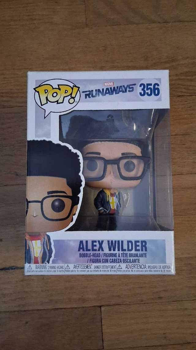 Funko Marvel Runaways Alex Wilder #356