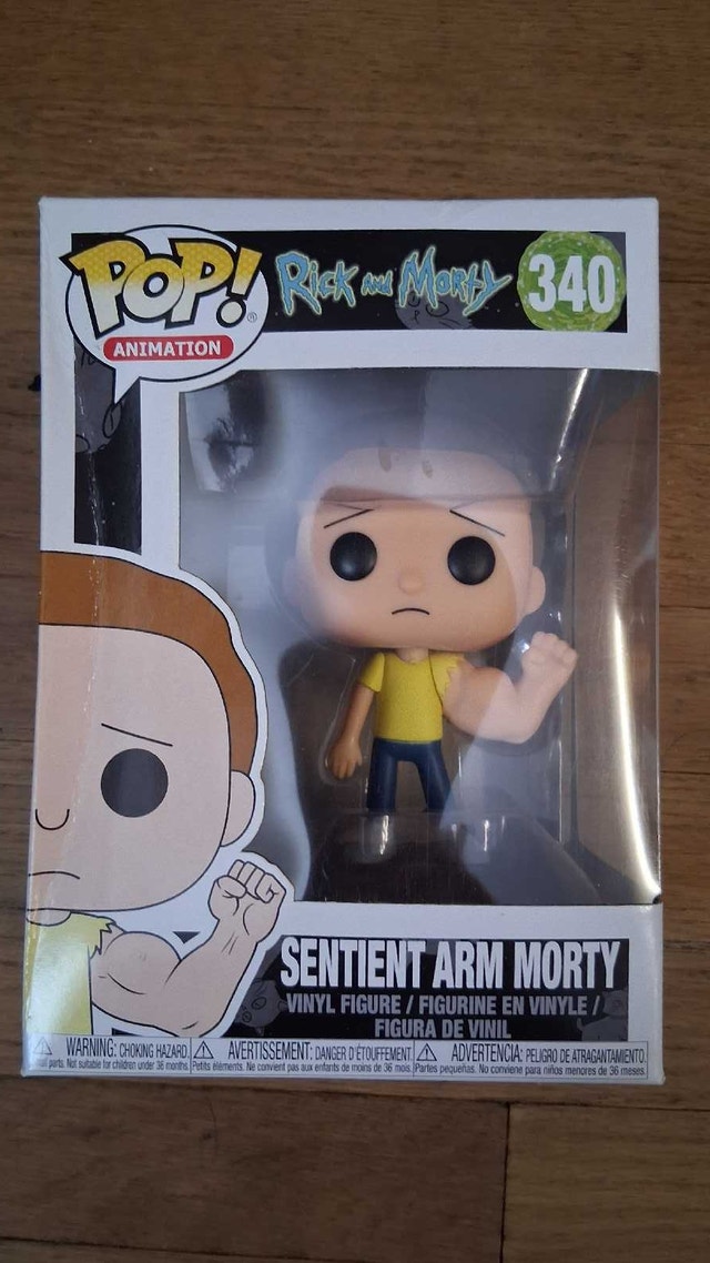 Funko Pop! Rick and Morty Sentient Arm Morty #340