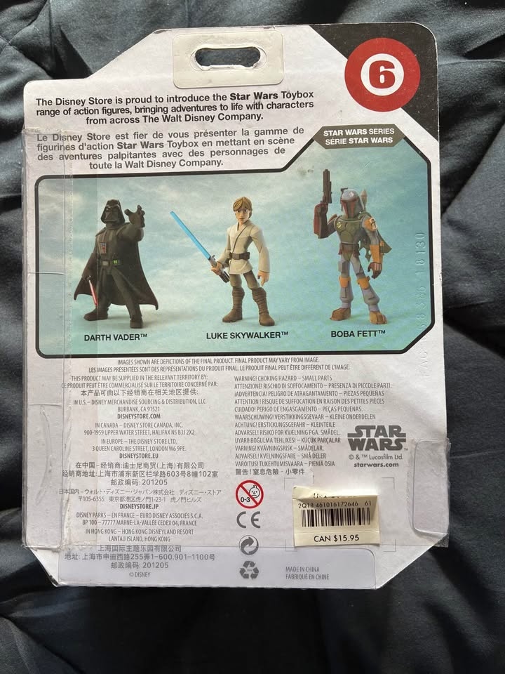 Star Wars ToyBox Boba Fett 06 Disney Store Exclusive Sealed - photo 2