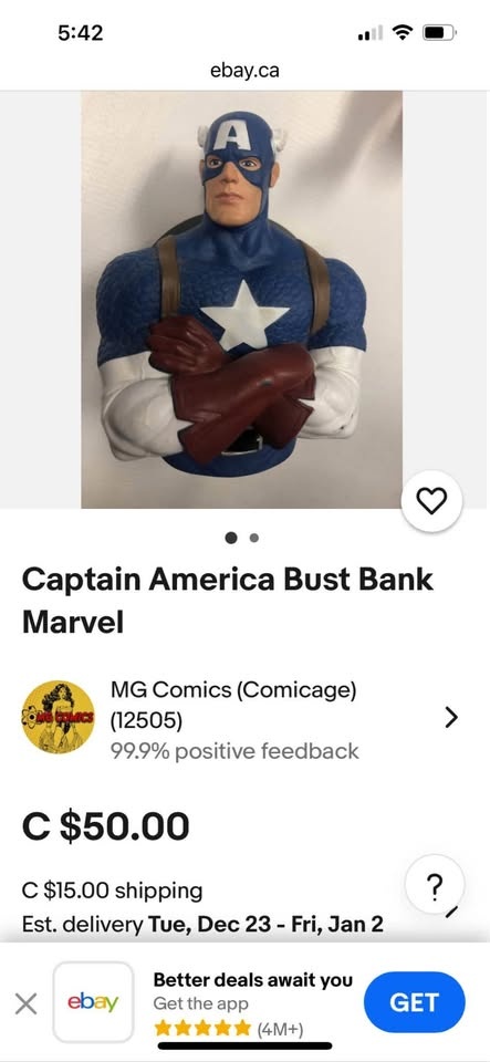 Captain America Coin Bank - photo 2