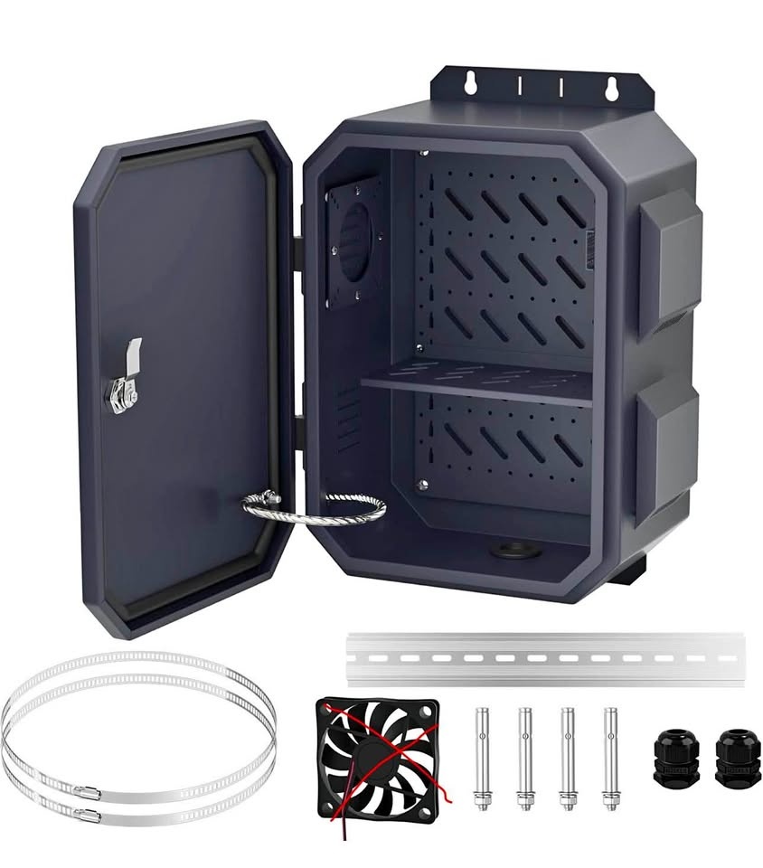 Outdoor Metal Waterproof Electrical Junction Lock Box IP65 Vente