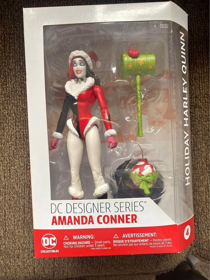 DC Designer Series Amanda Conner Holiday Harley Quinn #4 Figure