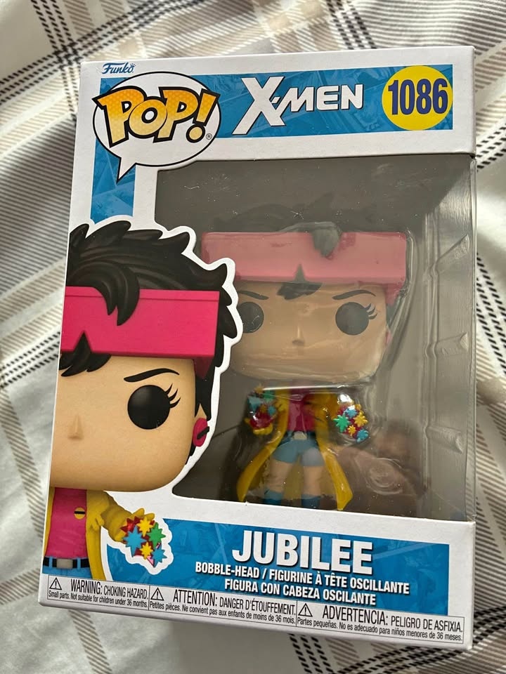 Funko PoP! X-Men Jubilee Bobblehead 1086 New Marvel Figure Toy V