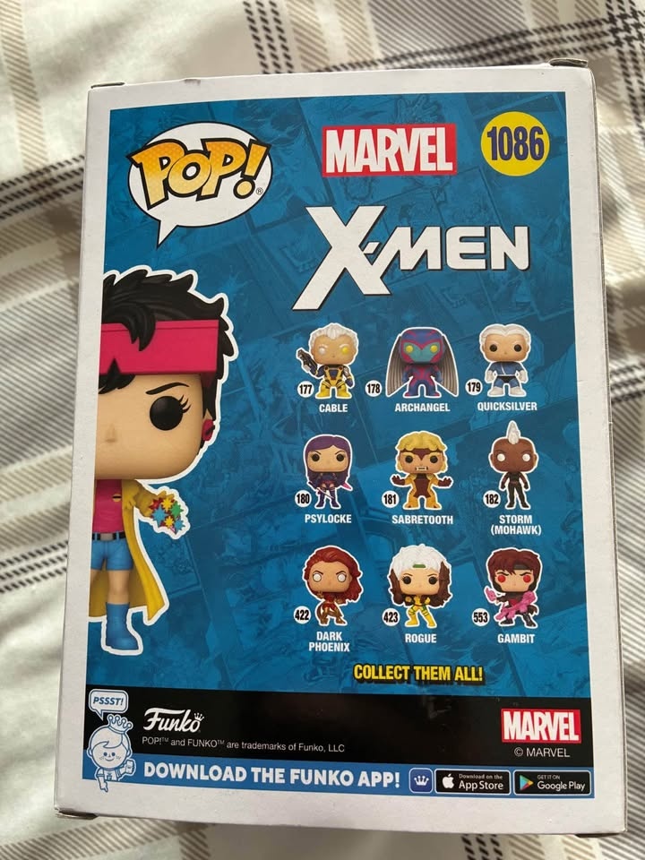 Funko PoP! X-Men Jubilee Bobblehead 1086 New Marvel Figure Toy V - photo 2