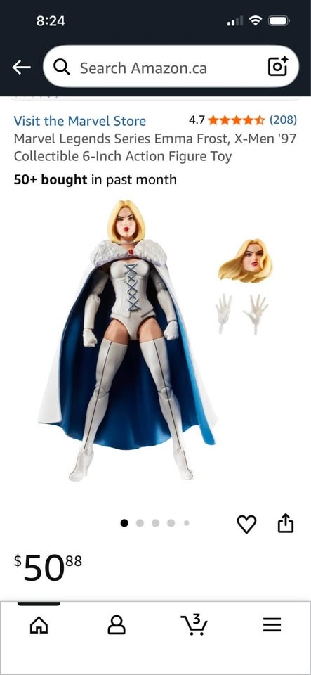 X-Men '97 Emma Frost Figure - photo 3