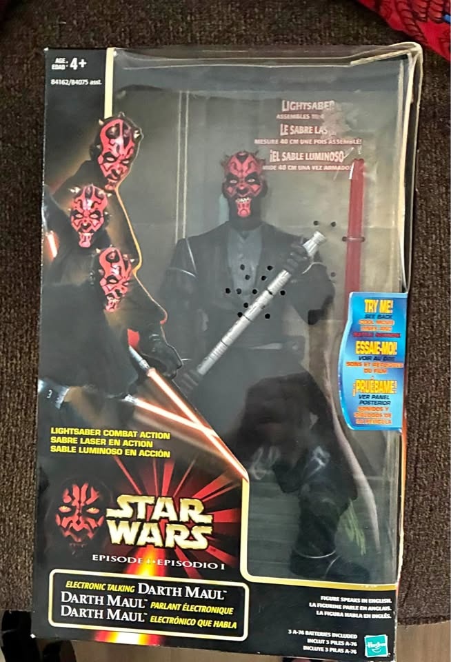 Darth Maul 1999 Electronic 12" STAR WARS Action Figure