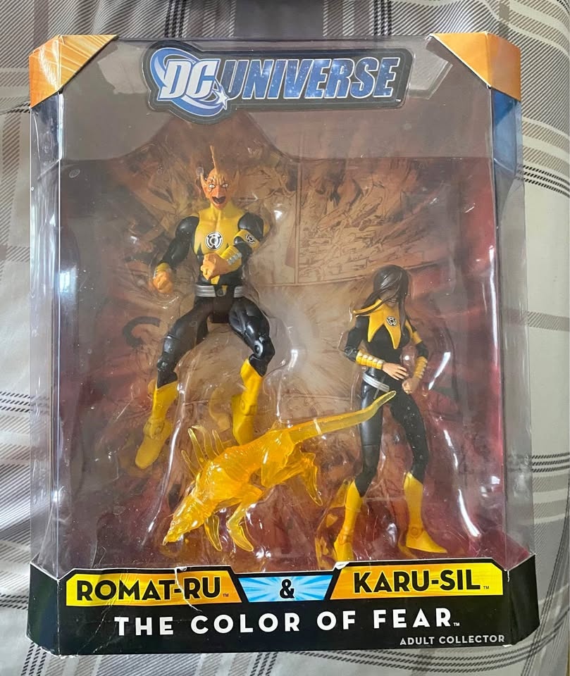 2009 Mattel DC Universe Romat-Ru & Karu-Sil Action Figure Set