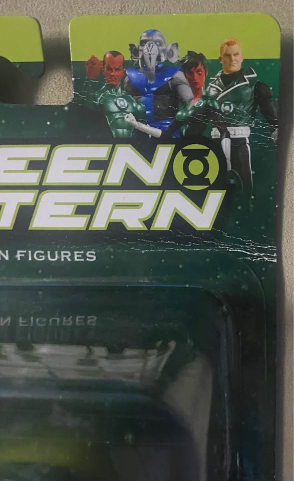 GREEN LANTERN Series 5 SINESTRO Action Figure DC Direct Unopened - photo 2