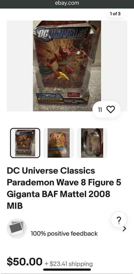 DC Universe Classics Parademon Red Wave 8 Giganta BAF - photo 2