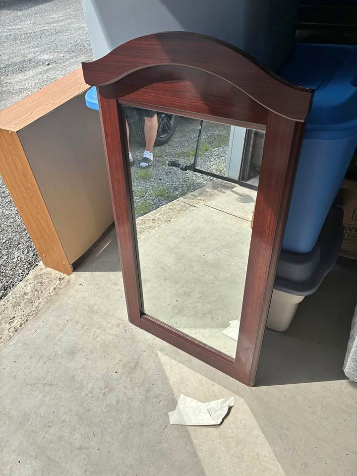 Wood Framed Mirror