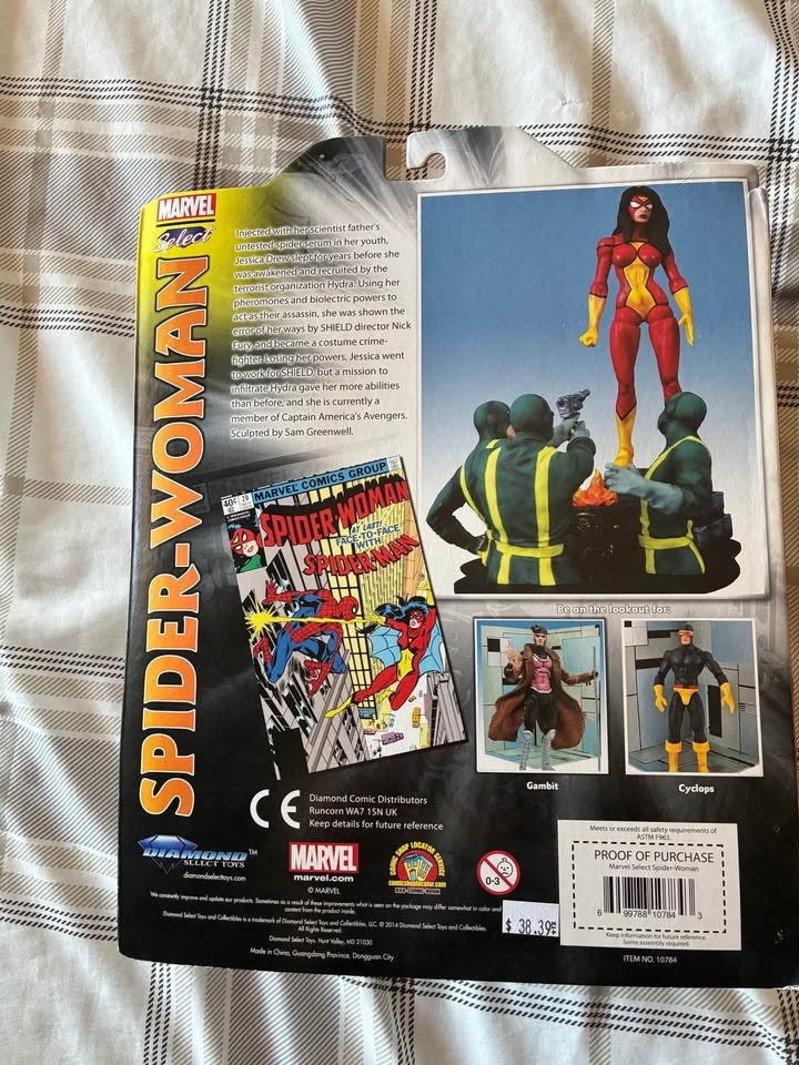 Diamond Select Marvel Select Spider-Woman Action Figure - photo 2