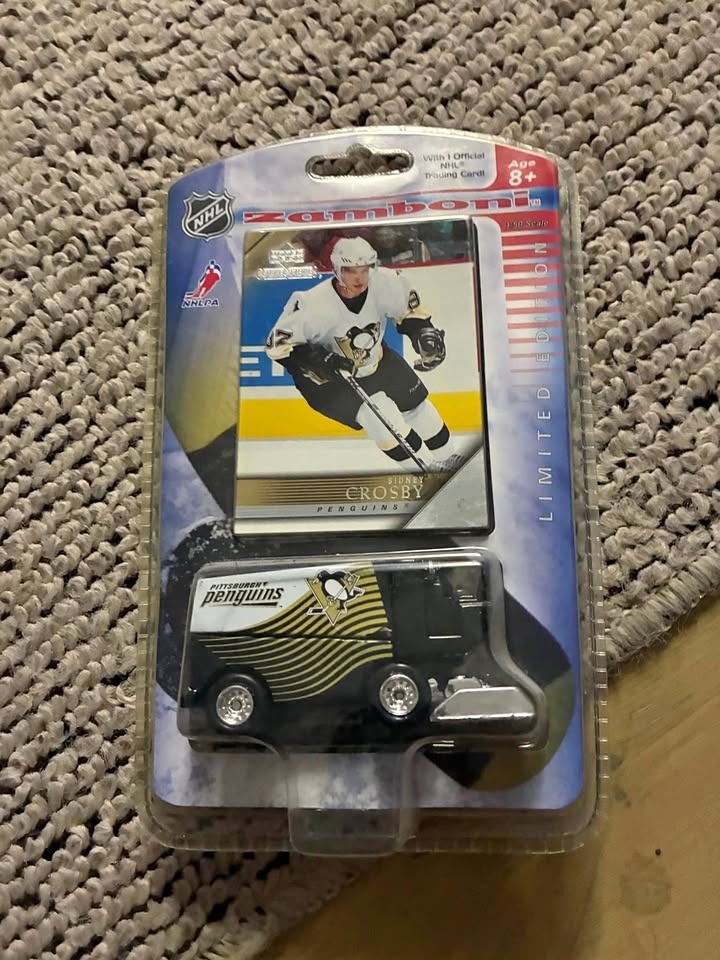 Sidney Crosby 2005 Penguins Die Cast Zamboni