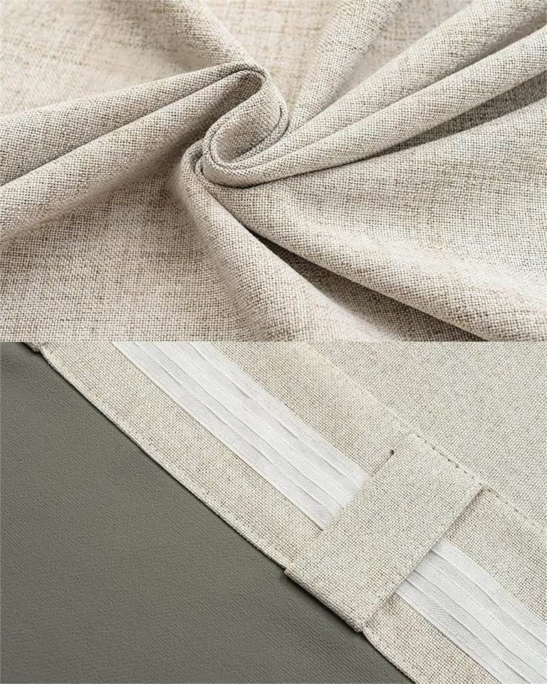 2pcs 100% Blackout Bedroom Curtains - photo 3