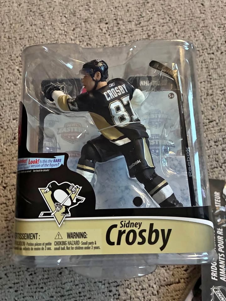 Mcfarlane NHL Sidney Crosby Pittsburgh Penguins Jersey Figure