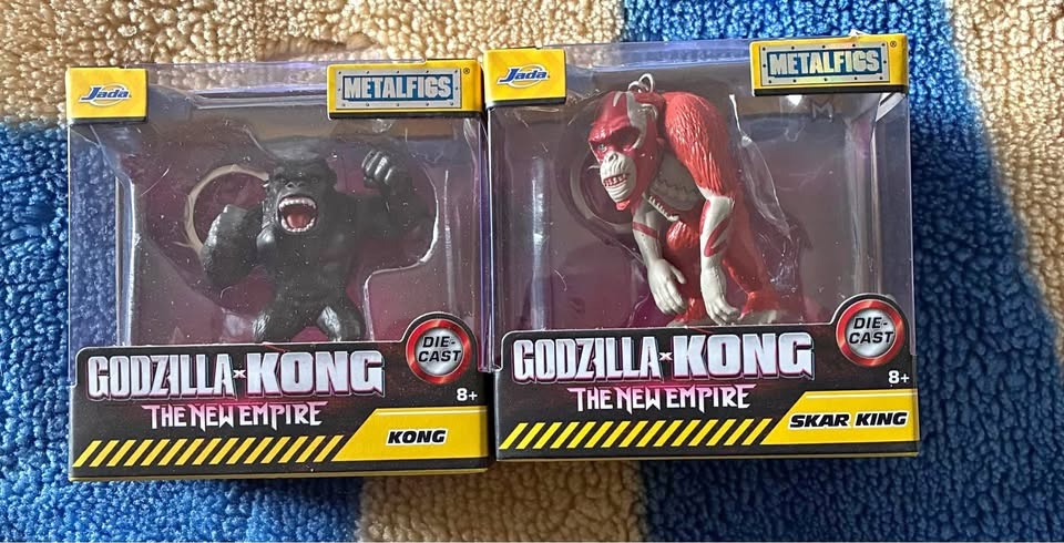 Godzilla-Kong The New Empire Keychains