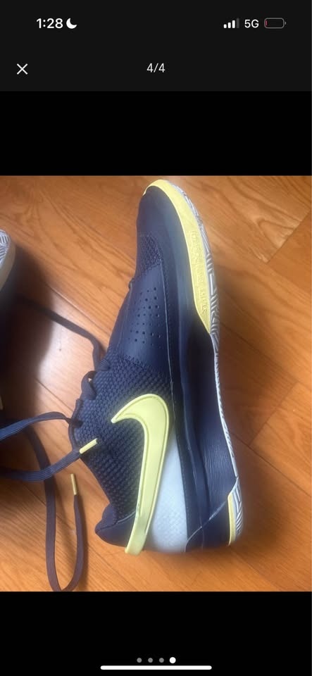 Ja Morant Dark Blue Athletic Shoes Size 12 - photo 3