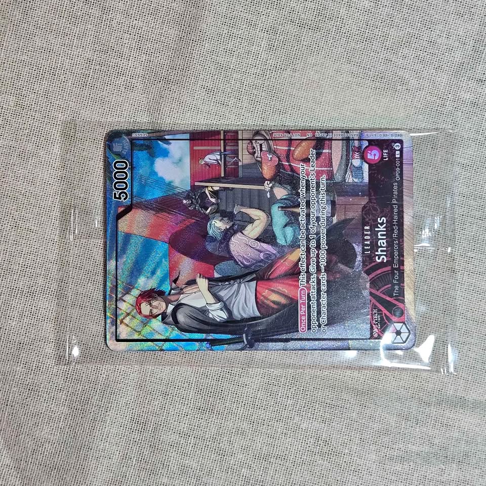Shanks OP09-001PSA Promo ( still sealed ) ideal for grading