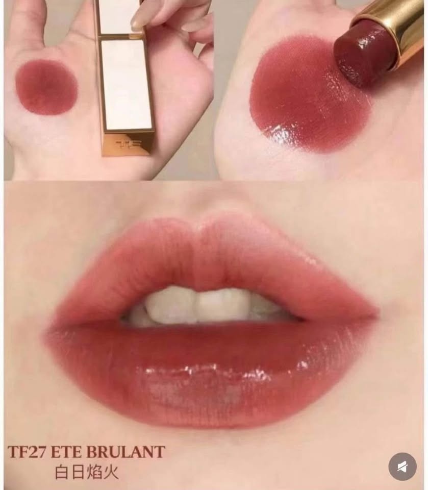 Tom Ford Ultra Shine Lipstick (27 Été Brûlant - medium dark burg - photo 5