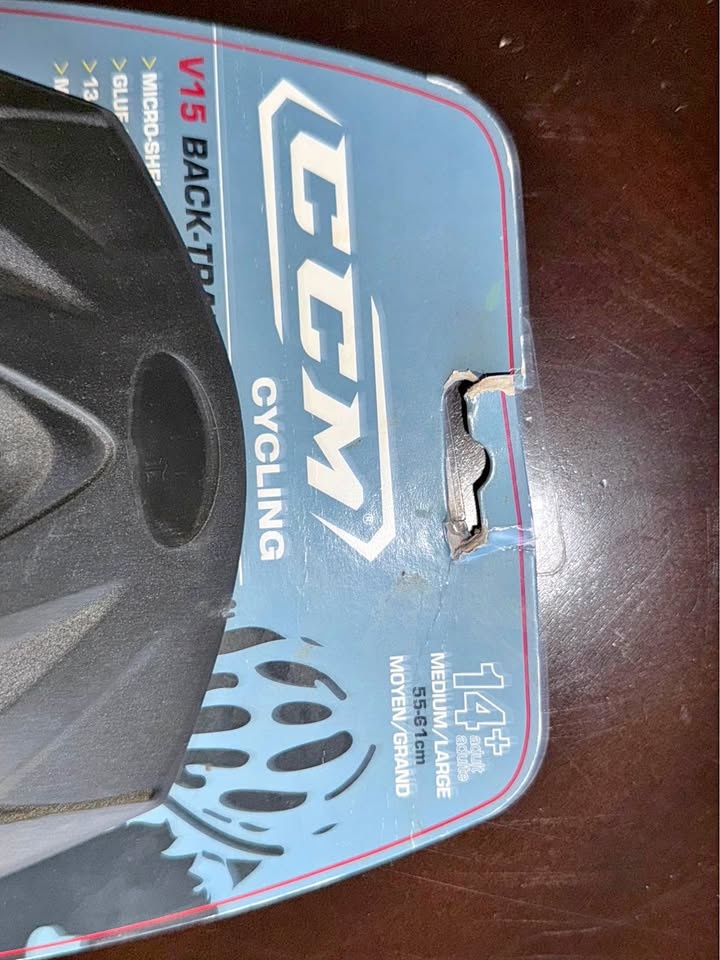 CCM Bicycle Helmet (New with Tag) M/L