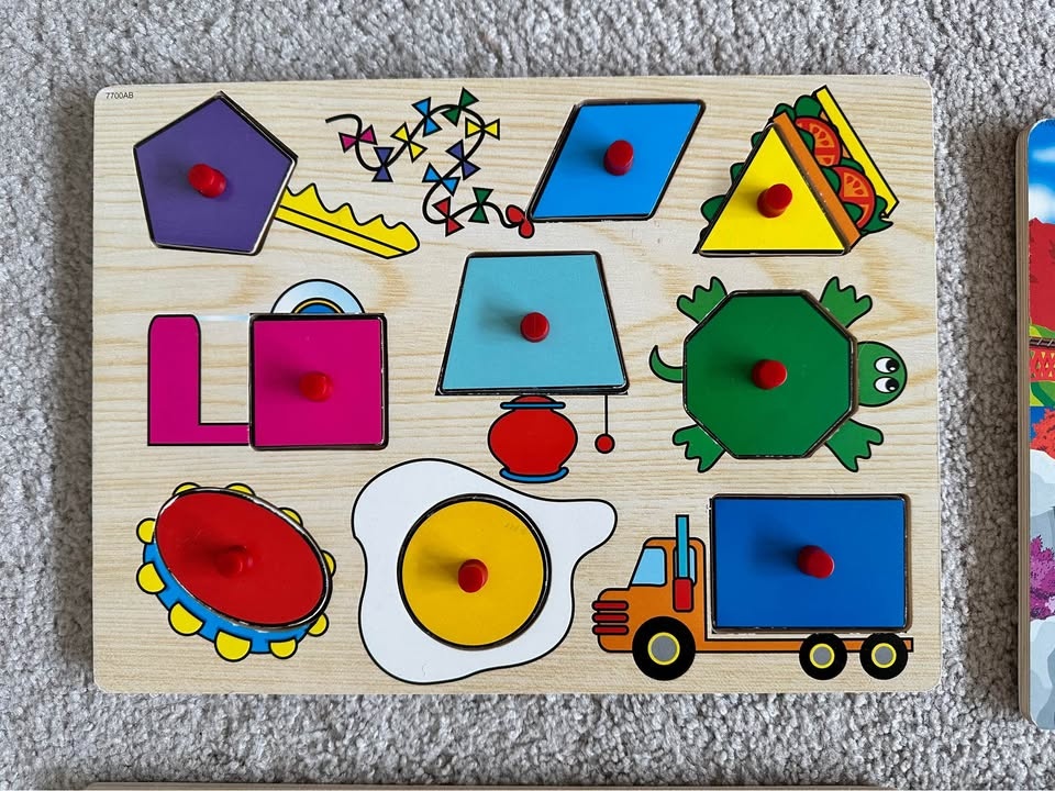 Wooden puzzles with holder - photo 4