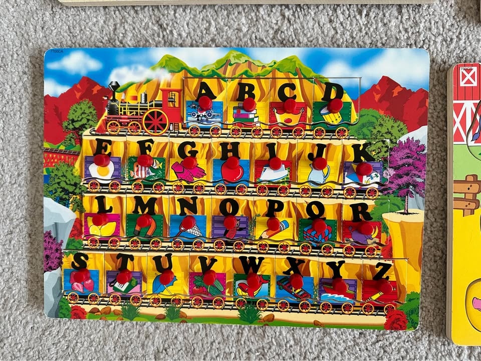 Wooden puzzles with holder - photo 5