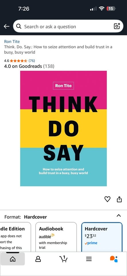 Do think say book - photo 2