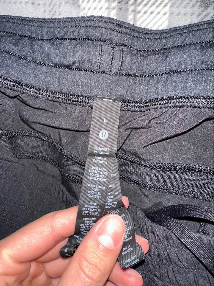 Black Lululemon Shorts - Men's Size L - photo 3