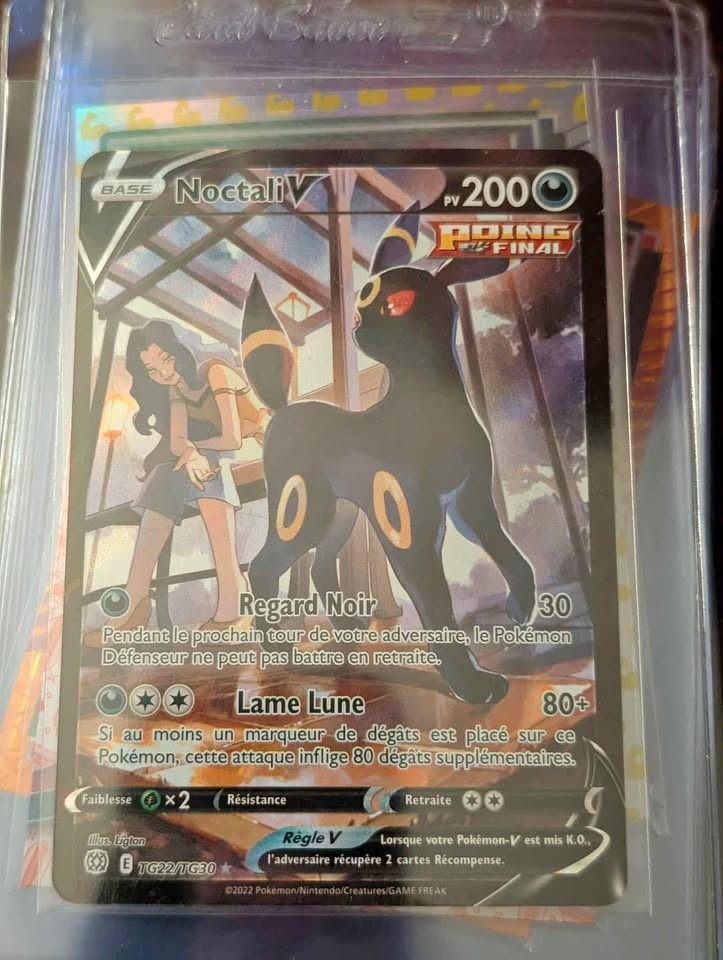 Pokemon Card Noctali-V TG22/TG30 Sparkling Stars French